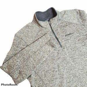 EDDIE BAUER  XXL GREY POLYESTER PULLOVER SWEATER